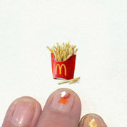 Karen Libecap - Tiny Paintings | McDonald's French Fries