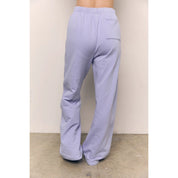 Blank Lab - Organic Cotton Terry Wide Pants | Lavender