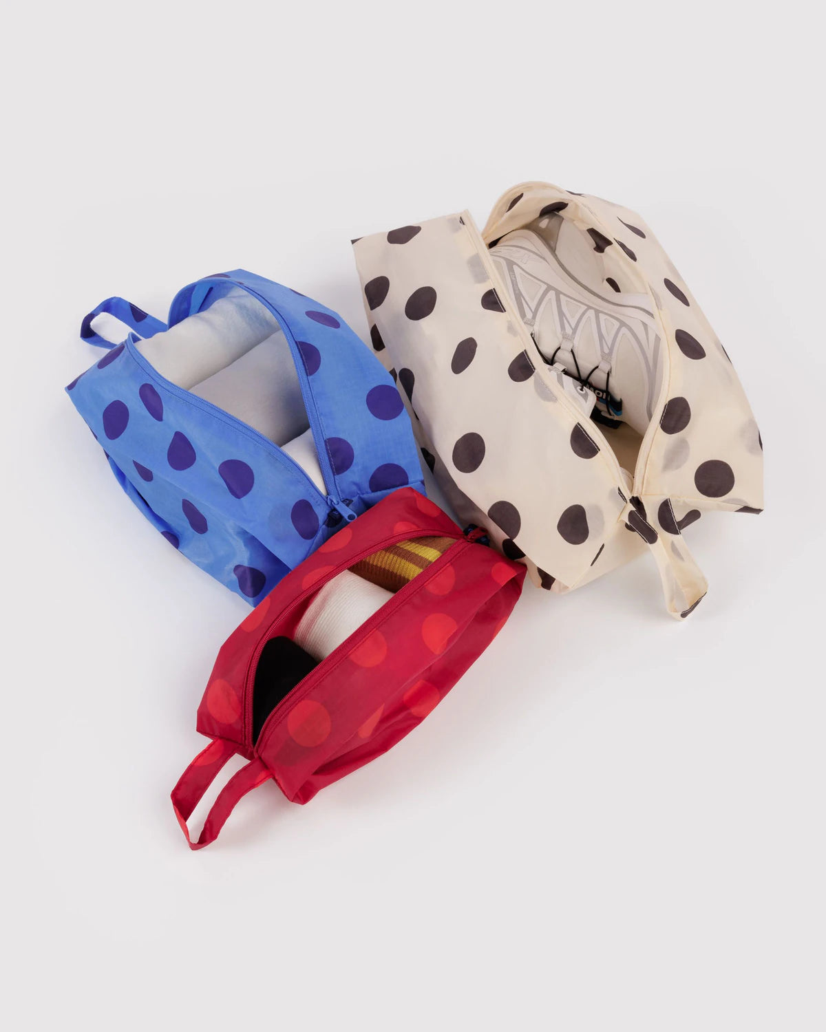 Baggu - 3D Zip Set | Polka Dot Mix