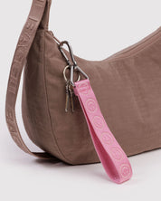 Baggu - Logo Keychain | Pink Happy