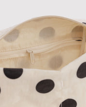 Baggu - Dopp Kitt | Cream and Black Polka Dot