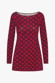 Rat Boi - Boatneck Dress | Scarlet Red