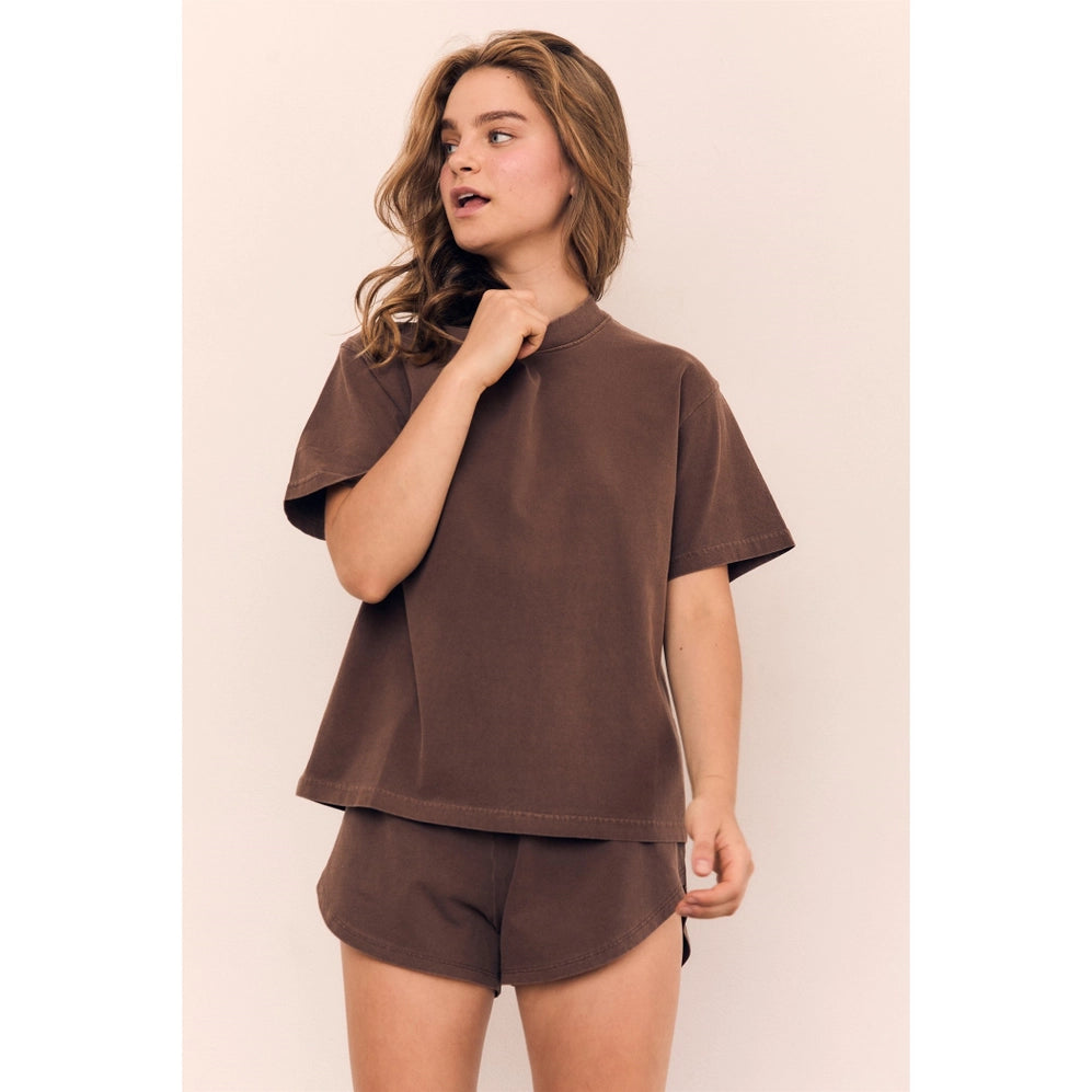Blank Lab - The Cotton Tee | Mocha Mousse