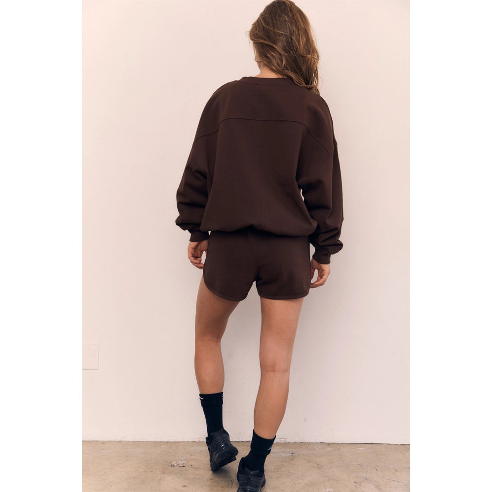 Blank Lab - Cozy Crewneck Sweatshirt | Deep Green