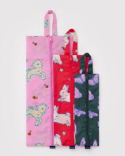 Baggu - 3D Zip Set | Spring Animals