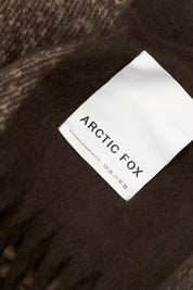 Arctic Fox & Co. - The Reykjavik Throw | Dark Earth Brown