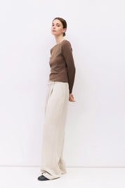 Mod Ref - The Martina Top | Brown