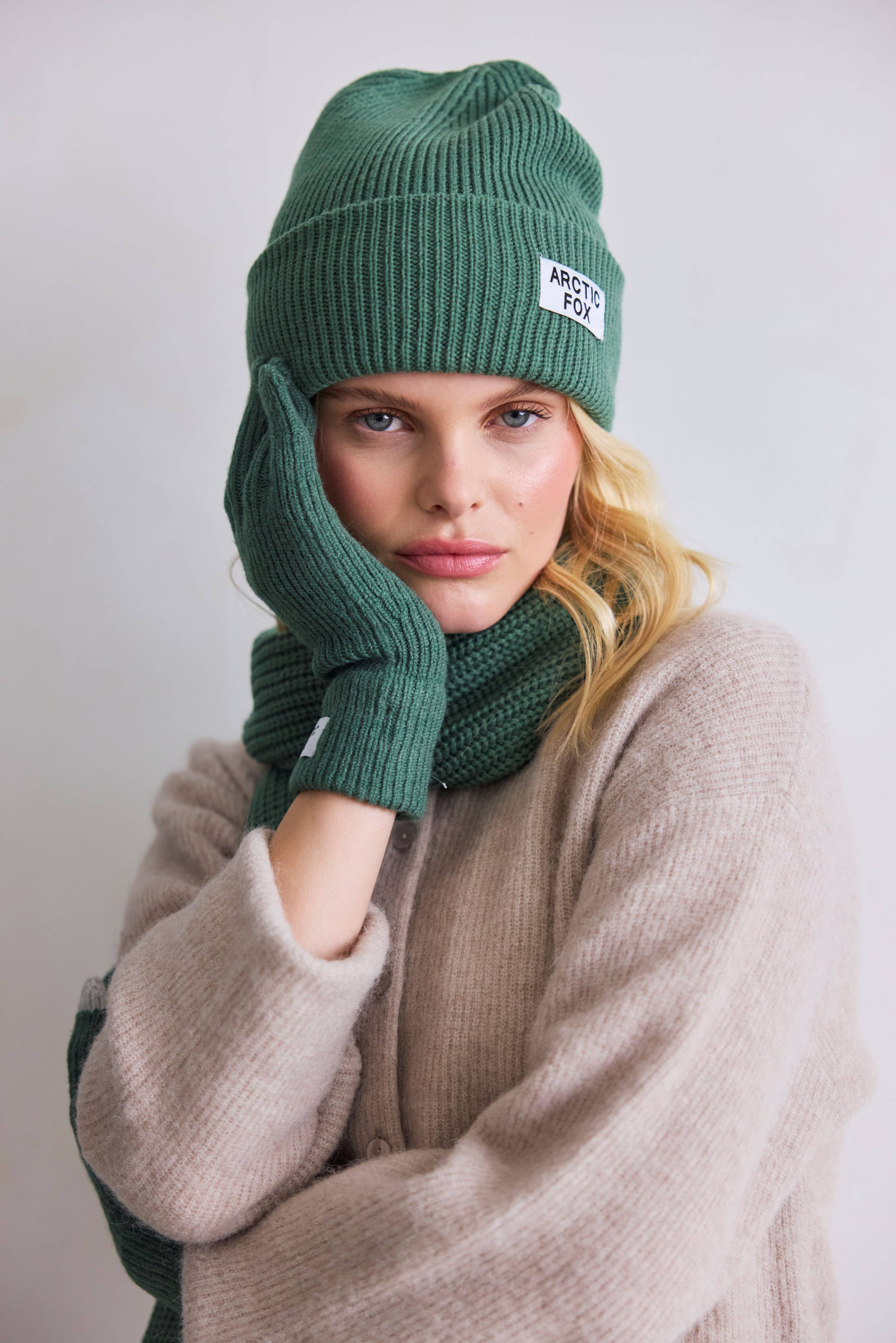 Arctic Fox & Co. - Recycled Bottle Gloves | Forest Fern