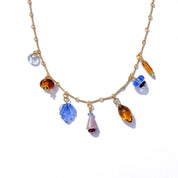 Michelle Starbuck - Charm Necklace | Lepidolite and Vintage Glass