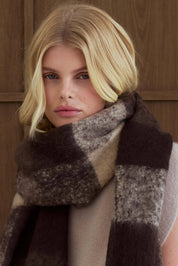 Arctic Fox & Co. - The Reykjavik Scarf | Brown Check