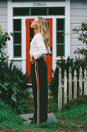 LA Relaxed -   Fleece Track Pant | Charcoal