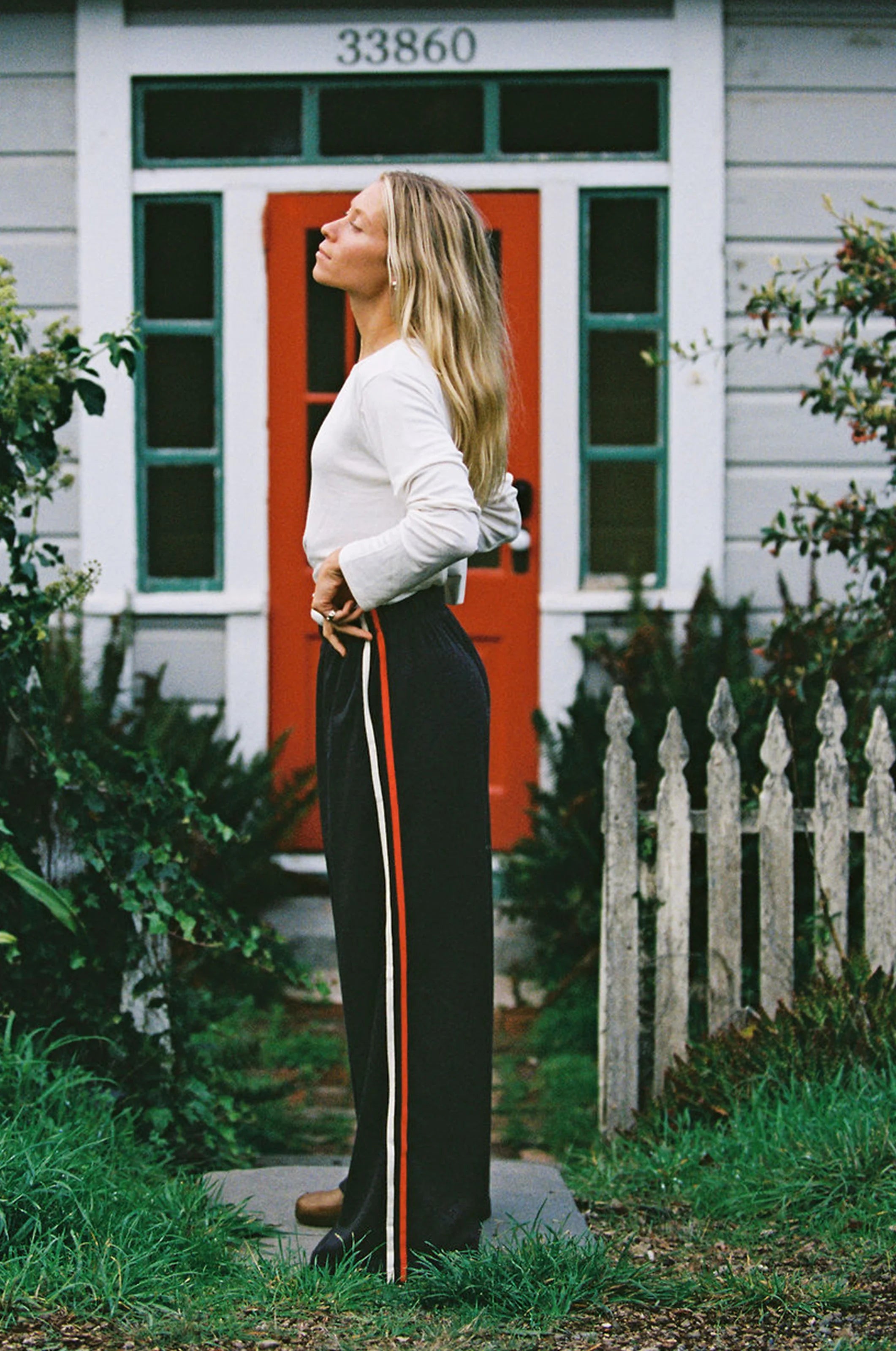 LA Relaxed -   Fleece Track Pant | Charcoal