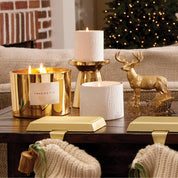 Frasier Fir - Gilded Ceramic Poured Candle | Petite