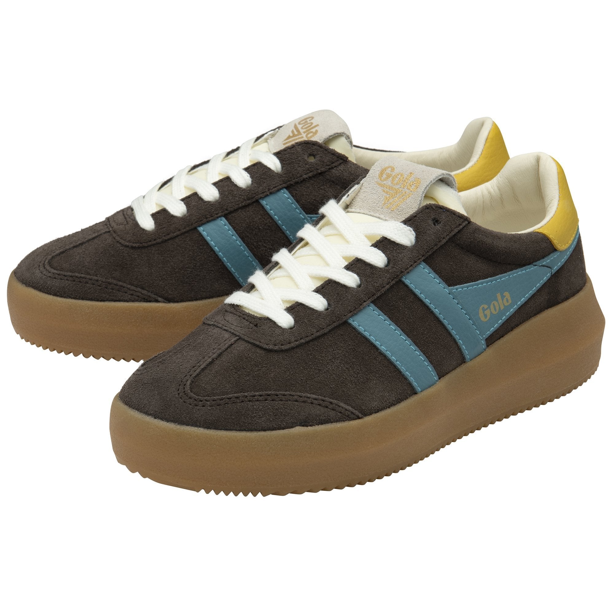 Gola - Athena Sneakers | Mocha/Ocean/Pollen/Gum