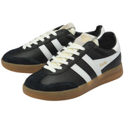 Gola - Cyclone Leather Sneakers | Black/White/Gum