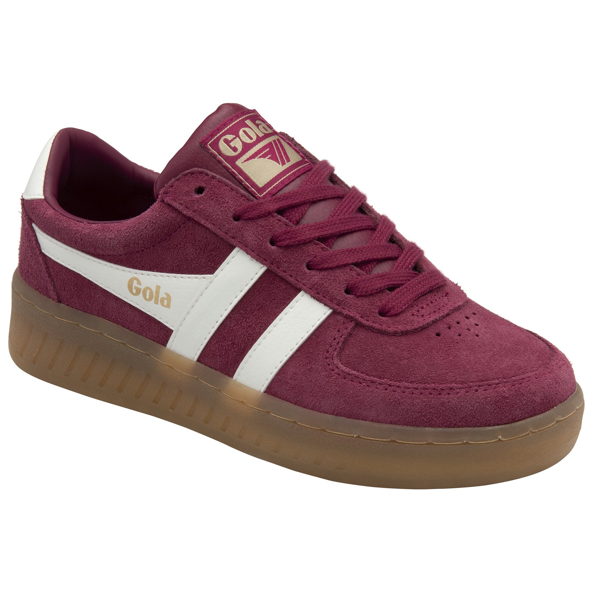 Gola - Grandslam Suede Sneakers | Cerise/Off White/Gum