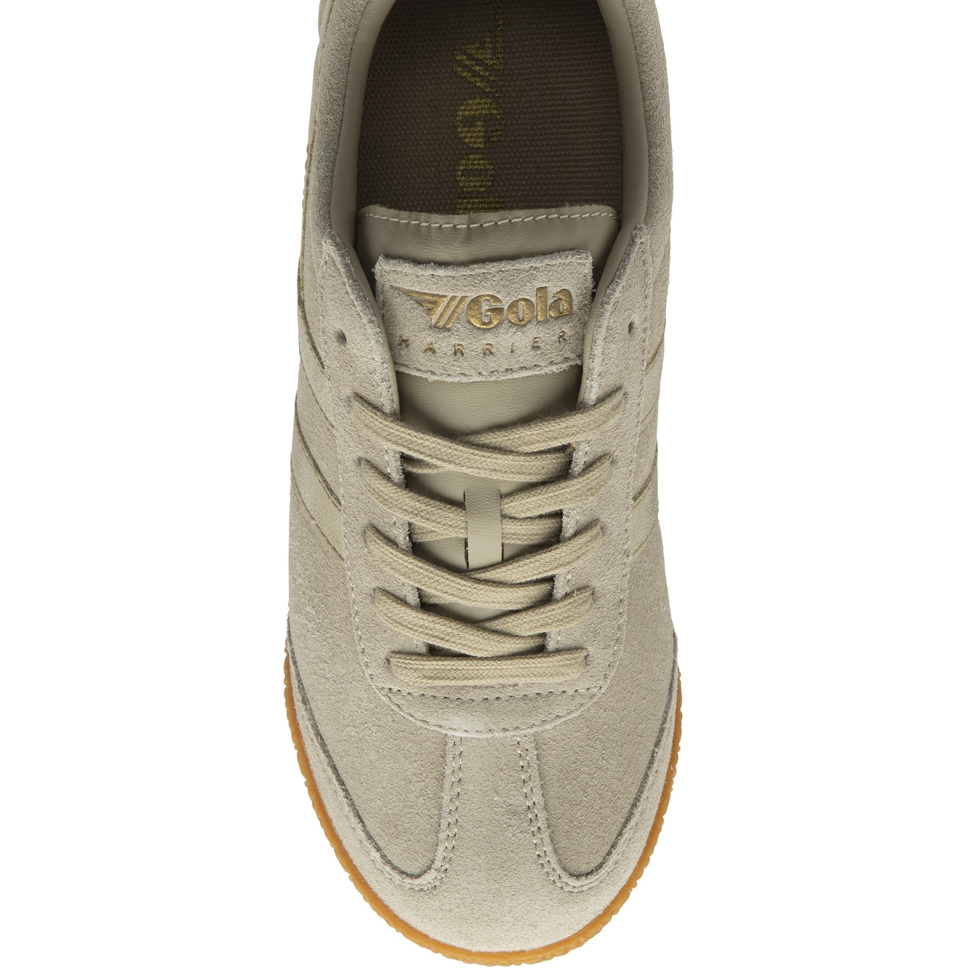 Gola - Harrier Mirror Sneakers | Bone/Gold/Gum