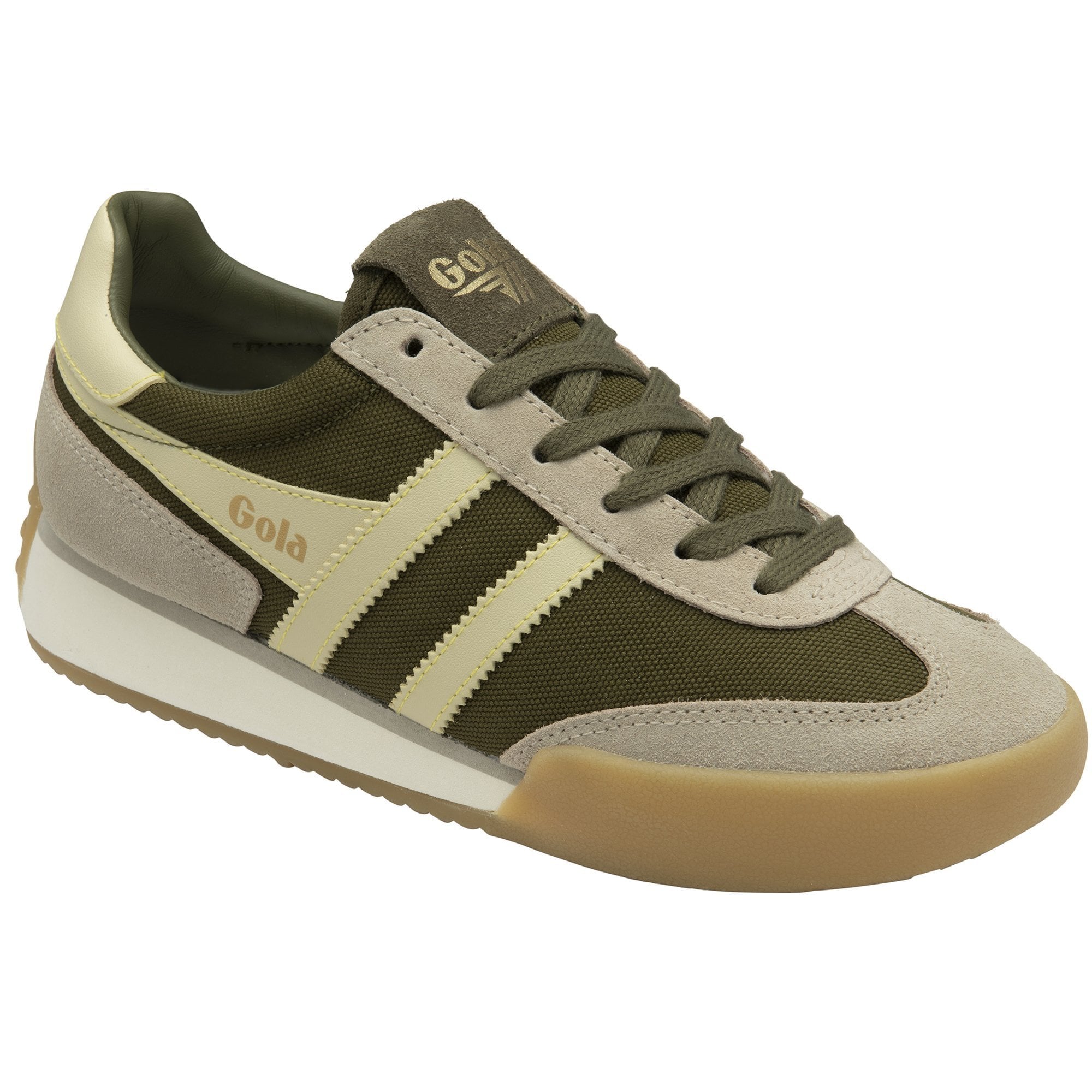Gola - Pacer Sneakers | Khaki/Bone/Buttermilk