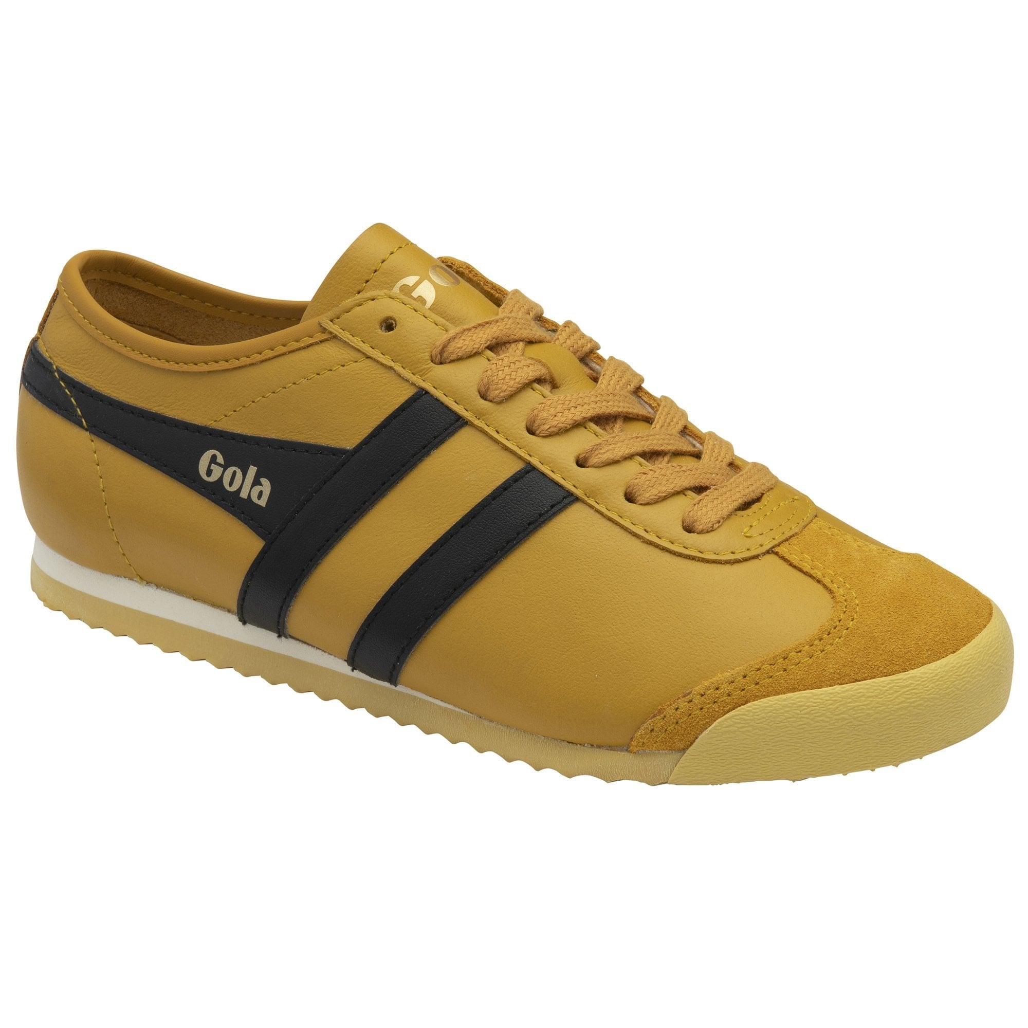 Gola - Race Leather Sneakers | Sun/Black