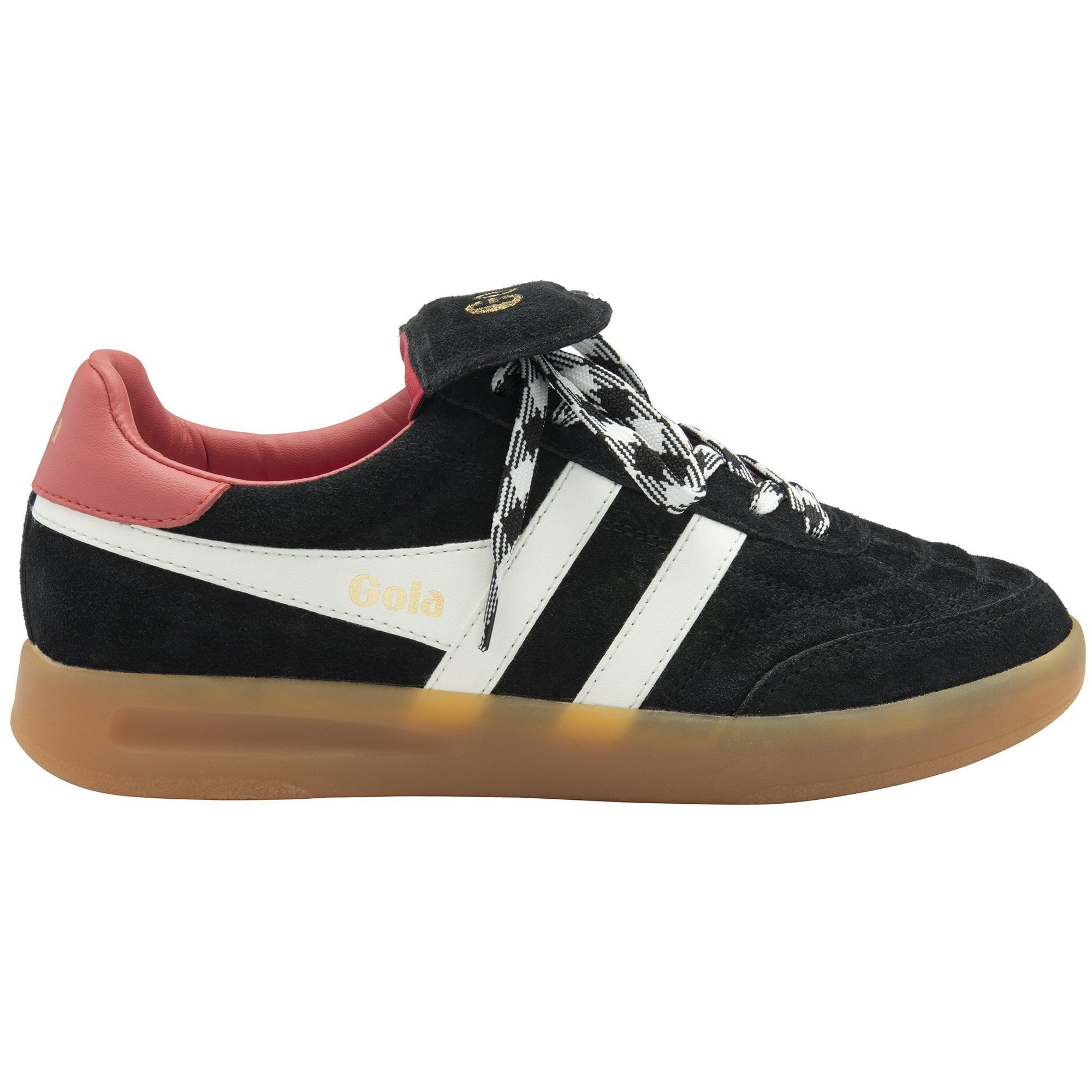 Gola - Stadia '86 Sneakers | Black/Off White/Coral/Gum
