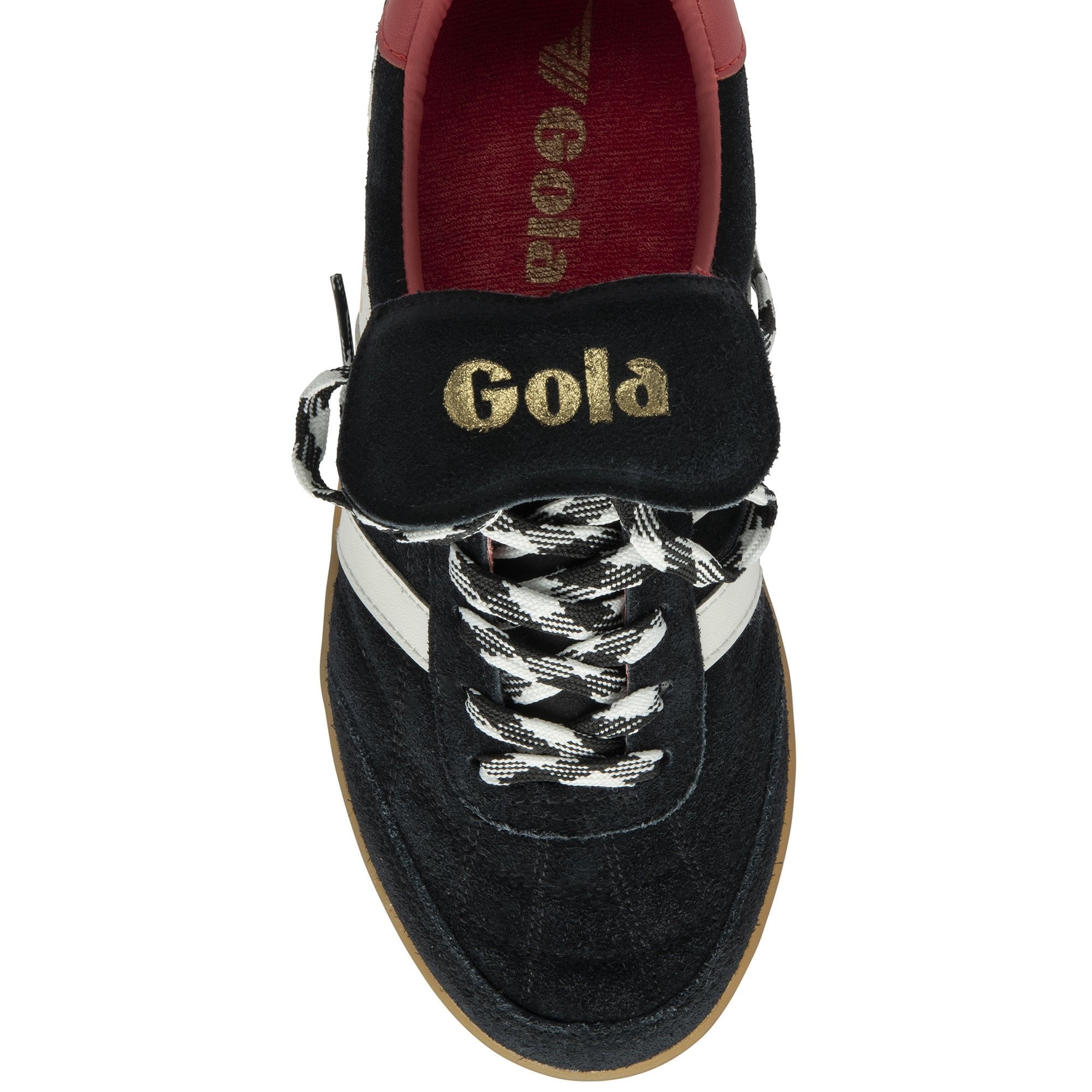 Gola - Stadia '86 Sneakers | Black/Off White/Coral/Gum