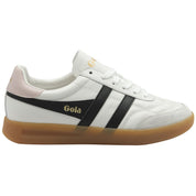 Gola - Stadia Leather Sneakers | White/Black/Chalk Pink/Gum