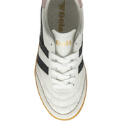 Gola - Stadia Leather Sneakers | White/Black/Chalk Pink/Gum