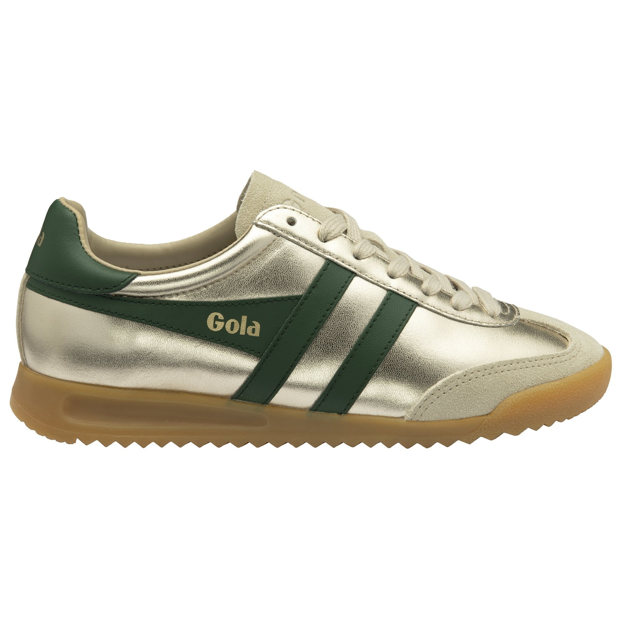 Gola - Torpedo Glimmer Sneakers | Gold/Evergreen