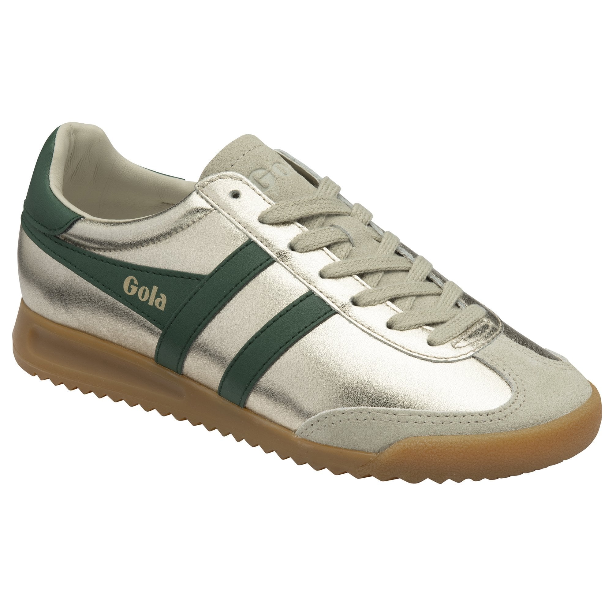 Gola - Torpedo Glimmer Sneakers | Gold/Evergreen