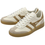 Gola - Viper Leather Sneakers | Off White/Bone/Light Caramel/Gum