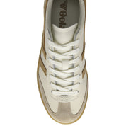 Gola - Viper Leather Sneakers | Off White/Bone/Light Caramel/Gum