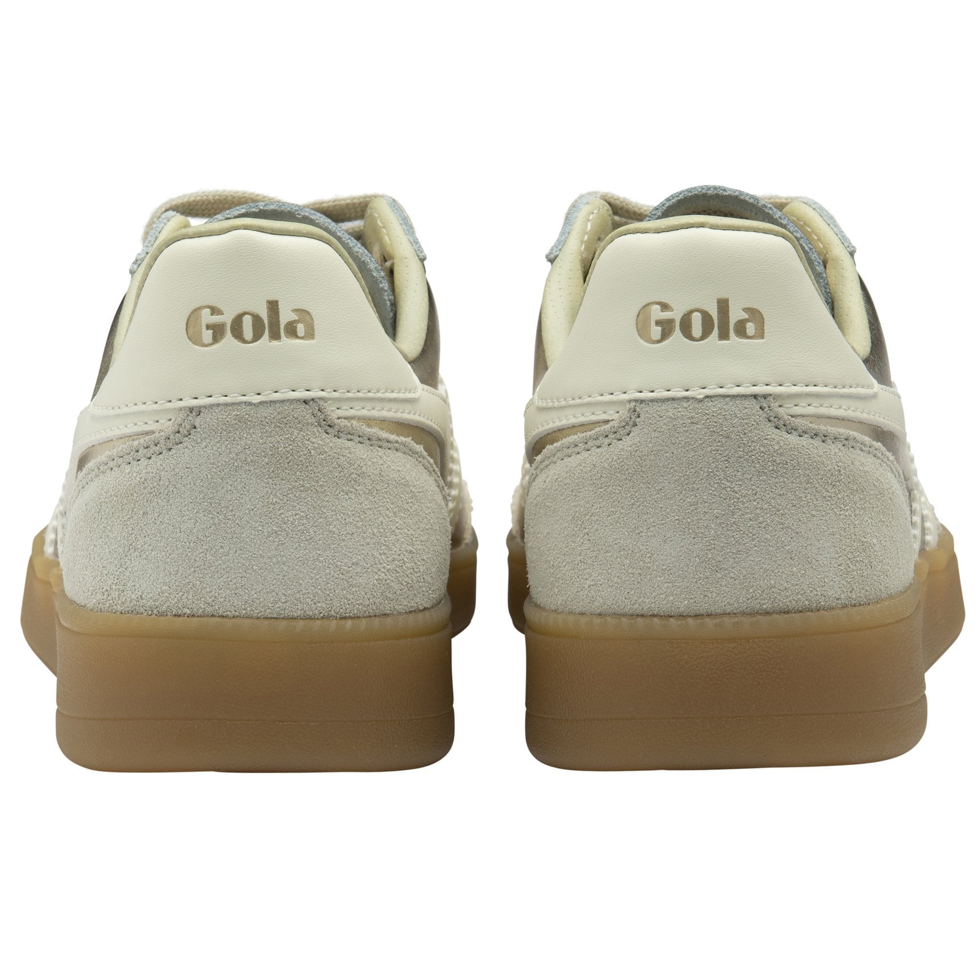 Gola - Viper Metallic Sneakers | Gold/Off White/Gum