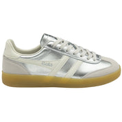 Gola - Viper Metallic Sneakers | Silver/Off White/Gum