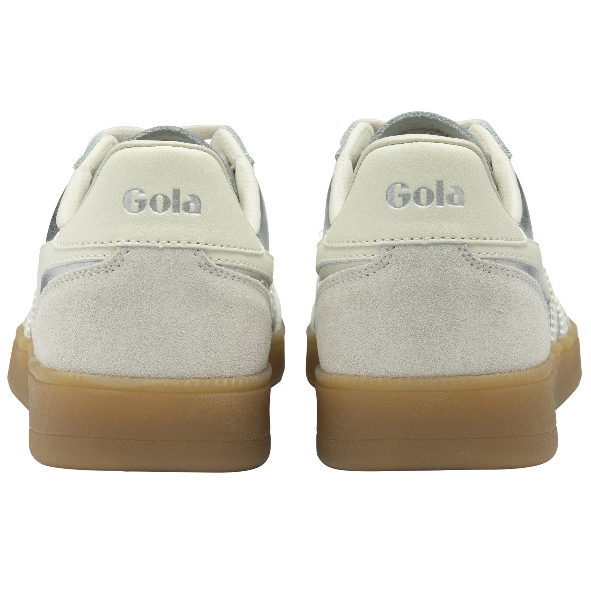 Gola - Viper Metallic Sneakers | Silver/Off White/Gum