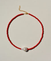 Gem & Blue - Gemma Pearl Necklace | Scarlet