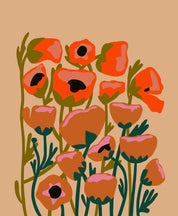 Bekah Worley Co. - Poppy Blobs Print