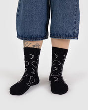 Baggu - Crew Sock | Moon