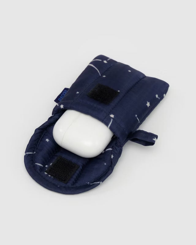 Baggu - Puffy Earbuds Case | Constellation Midnight