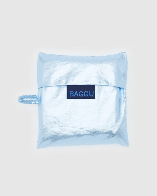 Baggu - Standard Baggu | Metallic Light Blue