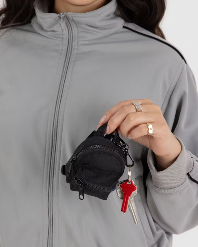 Baggu - Backpack Charm | Black