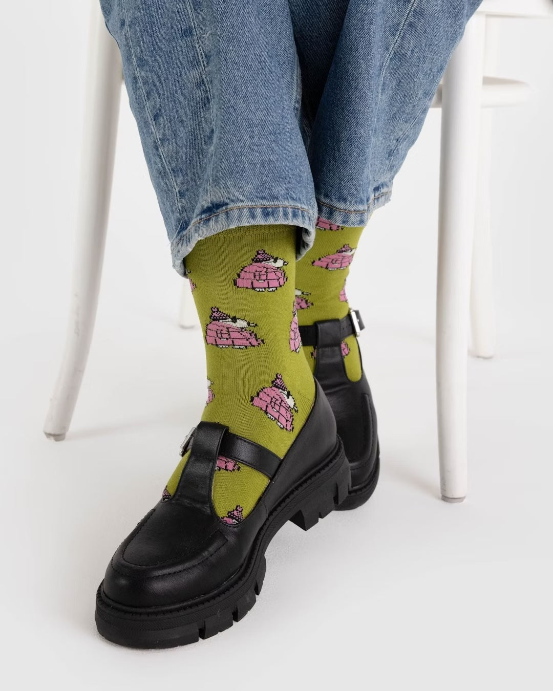 Baggu - Crew Sock | Snoopy