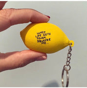 People I've Loved - Lemon Stress Ball Keychain