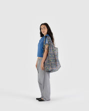 Baggu - Big Baggu | Beaded Plaid