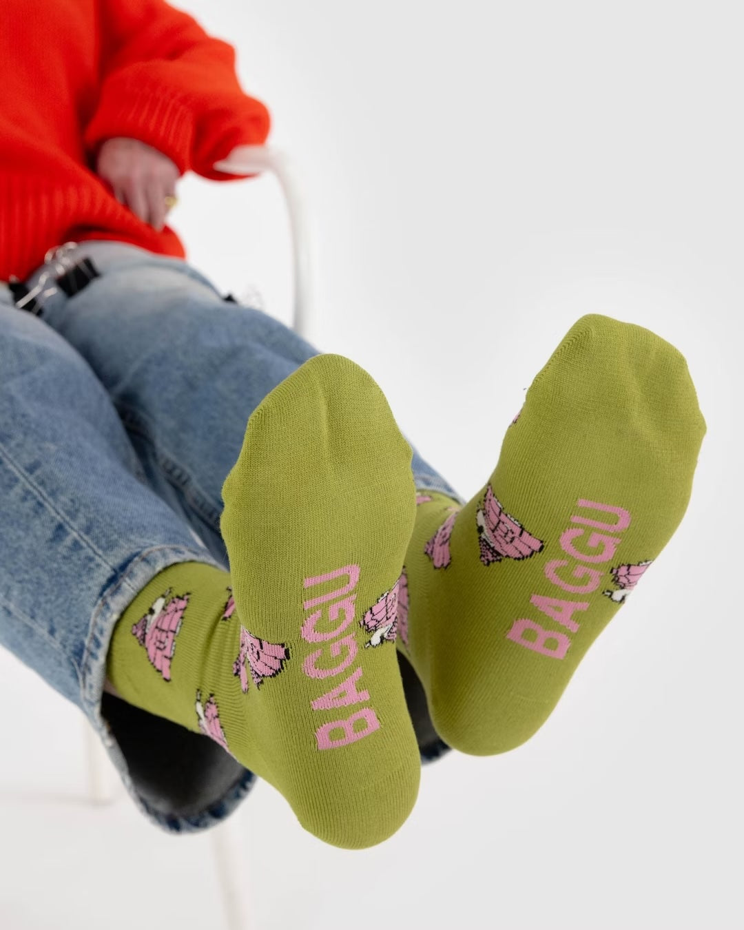 Baggu - Crew Sock | Snoopy