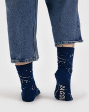 Baggu - Crew Sock | Constellation Midnight