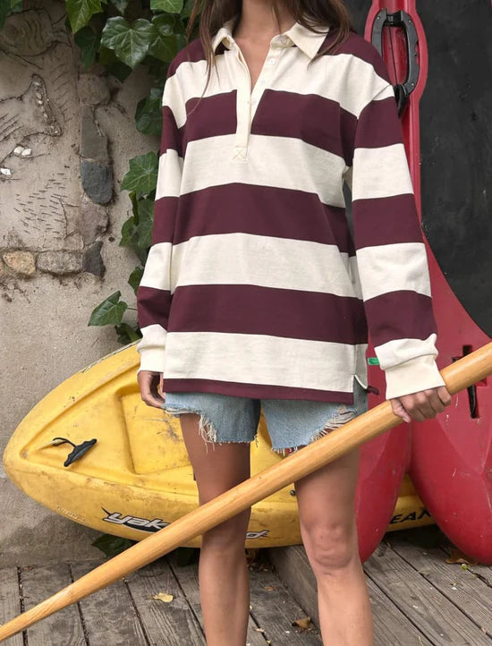 Rumored - Ivy League Pullover | Harvard Stripe