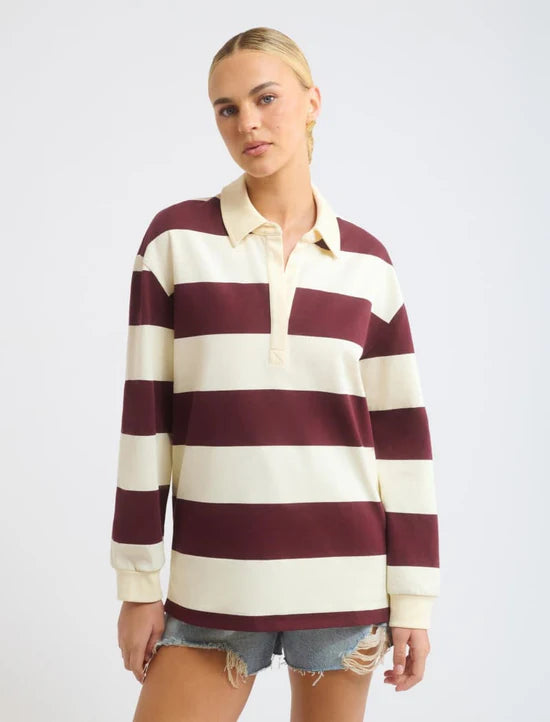 Rumored - Ivy League Pullover | Harvard Stripe