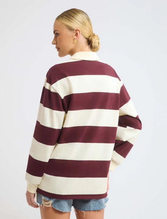 Rumored - Ivy League Pullover | Harvard Stripe