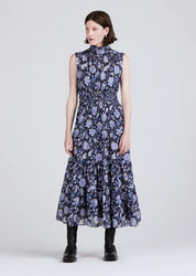 Derek Lam 10 Crosby Junia Floral Dress (10/L)