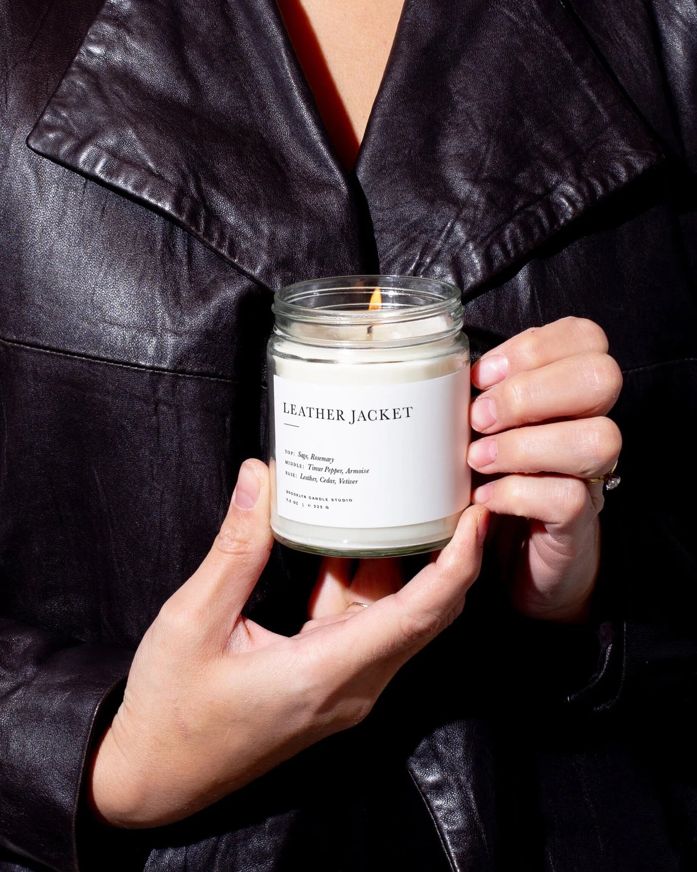 Brooklyn Candle Studio - Leather Jacket Candle | 7.5 oz.